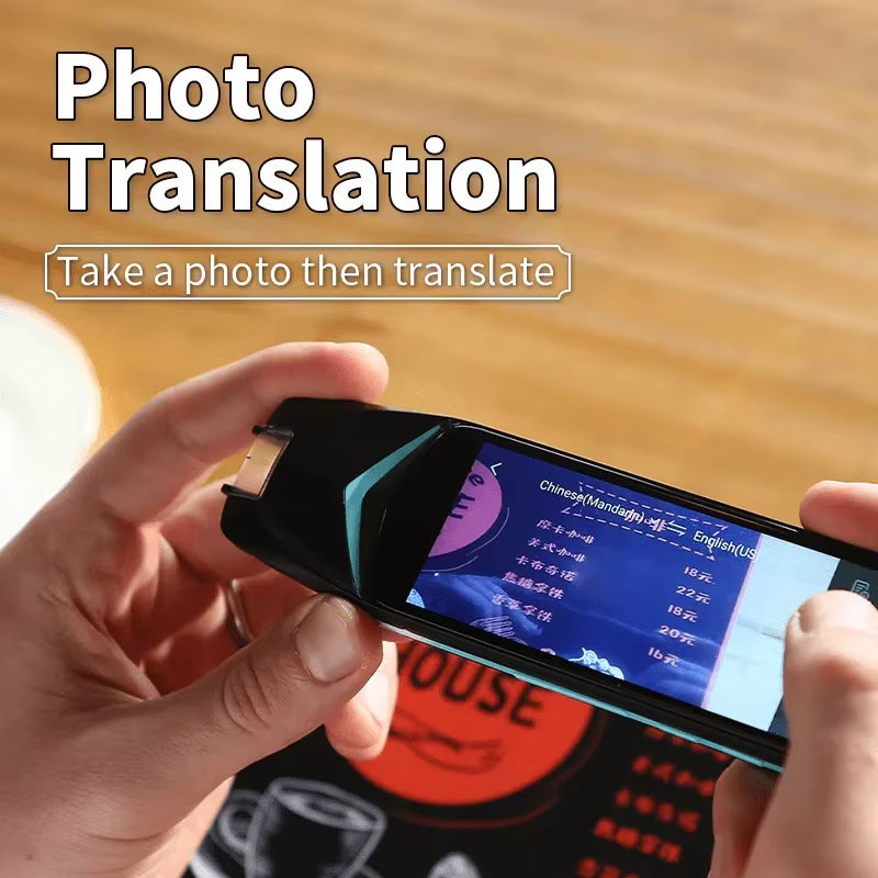 3.99 Inch Scan Reader Pen 4 Pen Translator Real-Time Language Instant Voice Text Photo Translator Collins Dictionary