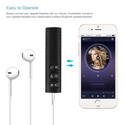 Hot Music Adapter Bluetooth Car AUX Mini Bluetooth Audio Receiver Bluetooth Transmitter Handsfree Bluetooth Car Kit