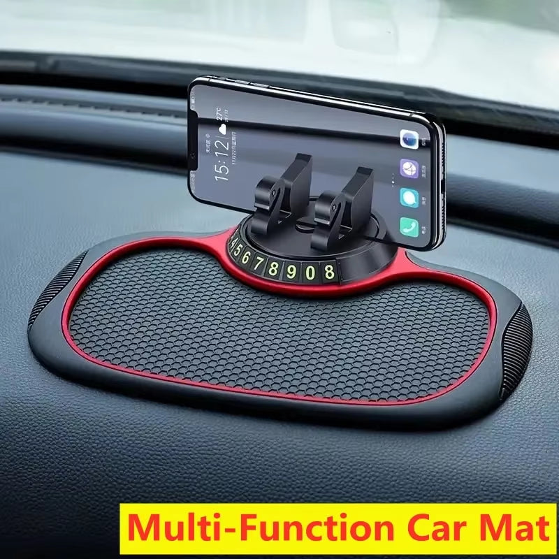 Multifunction Car Anti-Slip Mat Auto Phone Holder Non Slip Sticky anti Slide Mobile Phone Mount Silicone Dashboard Car Pad Mat