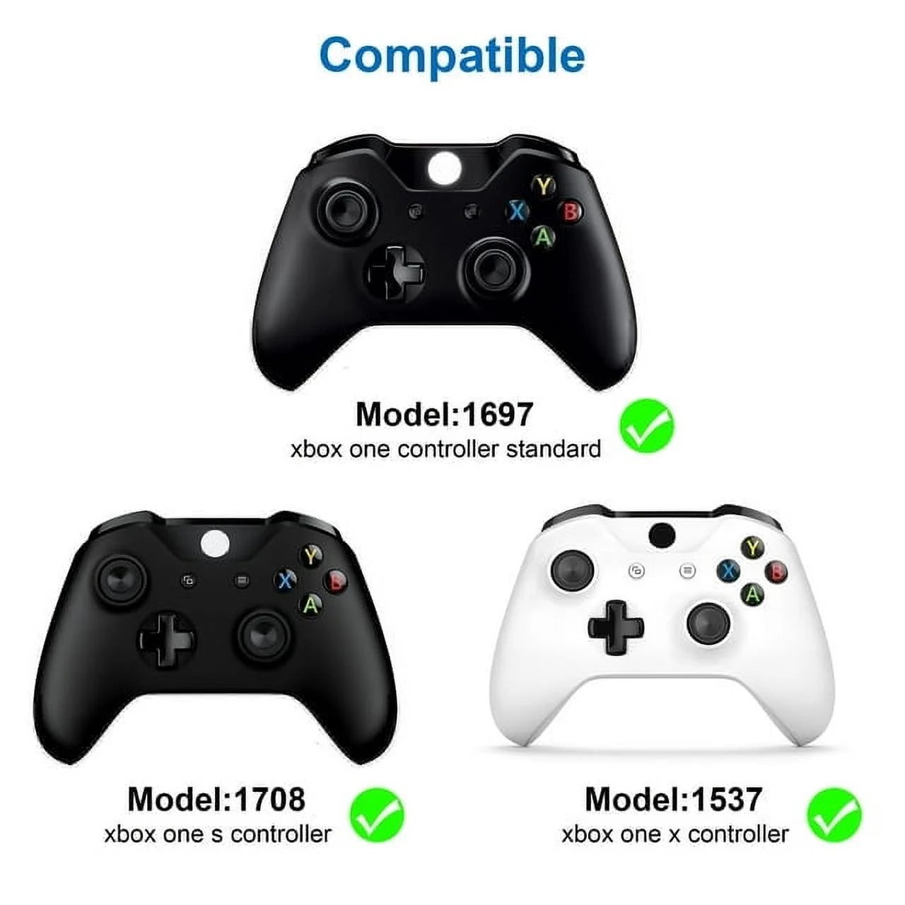 Paddles for Xbox, Xbox Controller Paddles, Controller Back Button Attachment Fit for Xbox Series X/ S, Xbox One, Xbox One S/ X Controller, Black