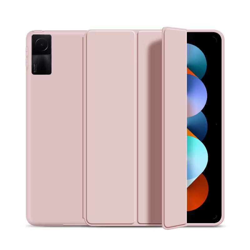 For Funda Xiaomi Mipad 7 6 Pro 5 11 11.2 Case Redmi Pad SE 11 10.6 8.7 12.1 Auto Wake up & Sleep Silicone Cover Support Charging