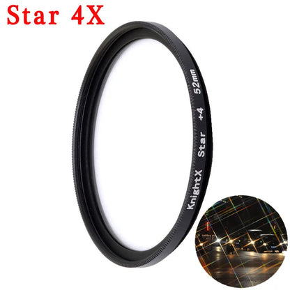 Professional Phone Camera Macro Lens CPL Star Variable ND Filter All Smartphones 37Mm 52Mm 55Mm 58Mm for Canon Nikon